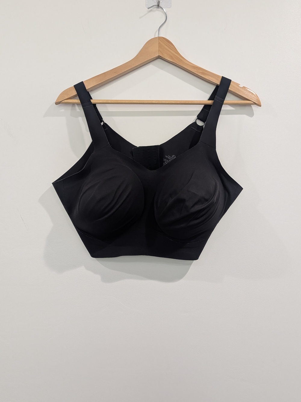 Evelyn Bobbie The Beyond Bra - 2XL Black Wireless Comfort Bra